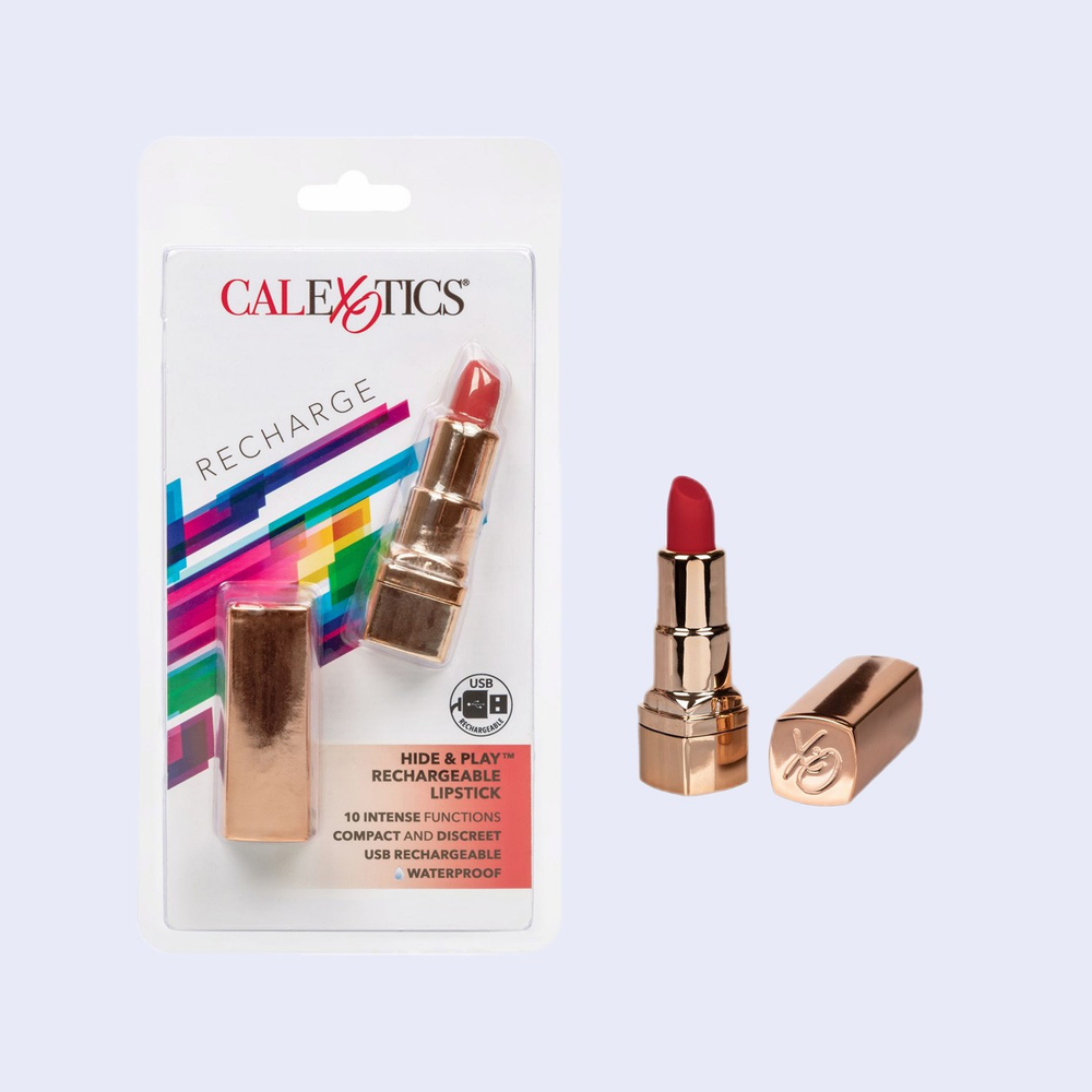 Hide & Play Rechargeable Lipstick Vibrator