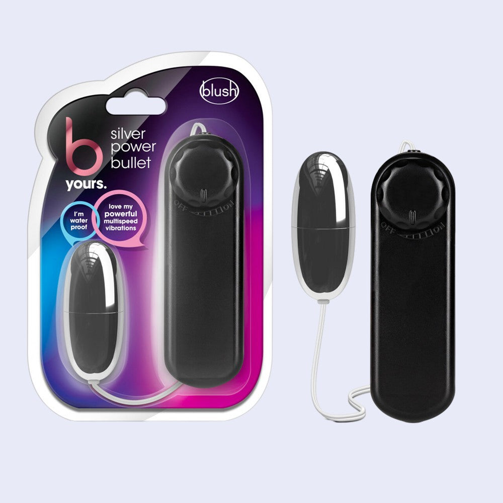 Blush Novelties B Yours Silver Power Bullet