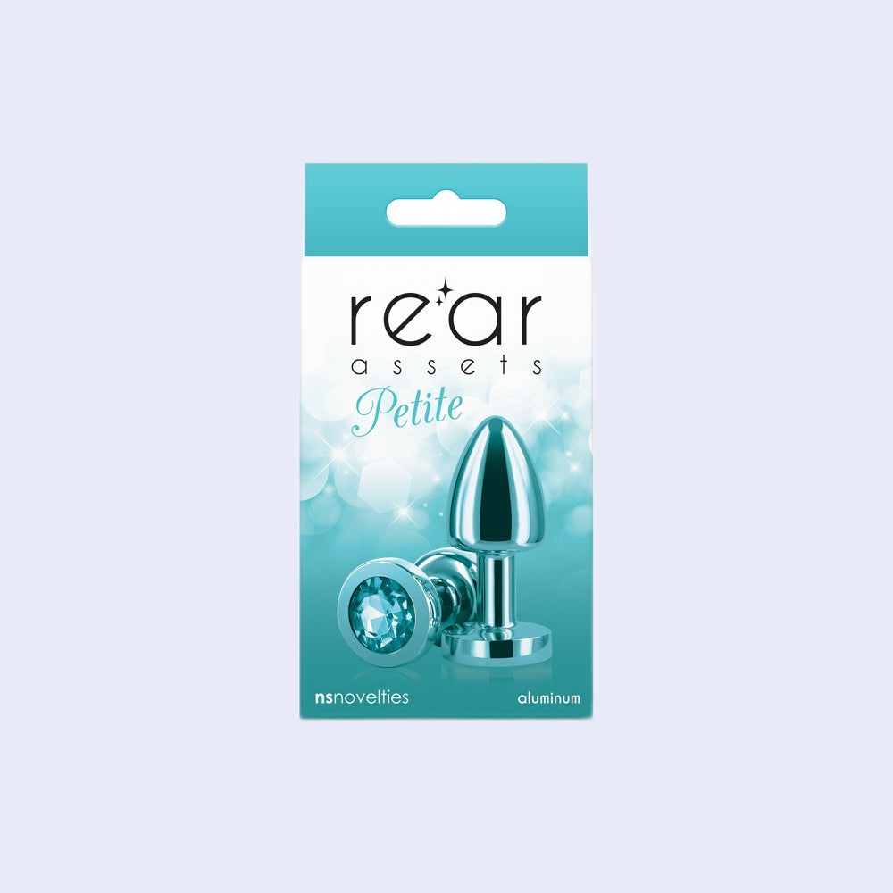 Rear Assets Petite Teal Metal Plug