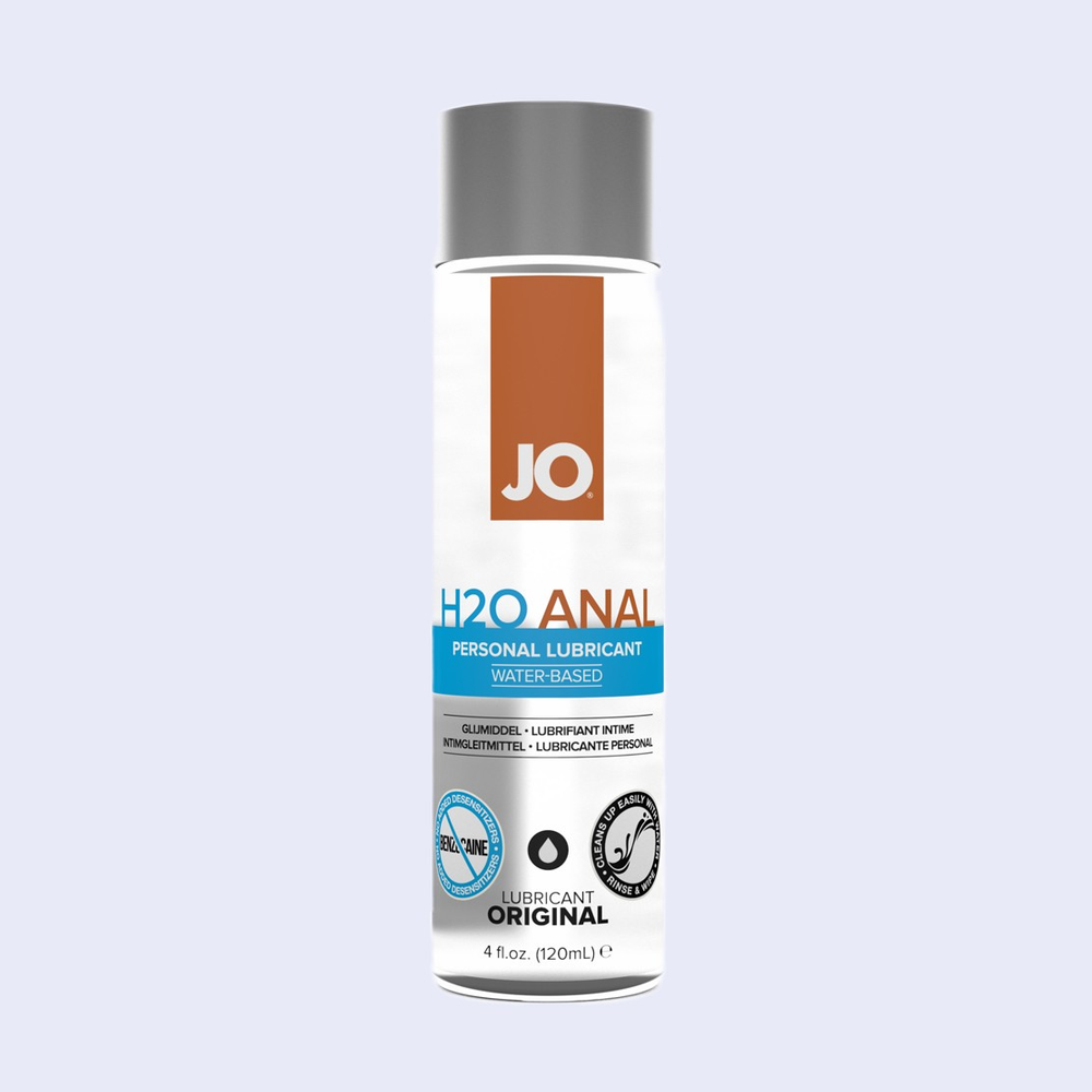 JO Anal H2O Lubricant Original 4 oz