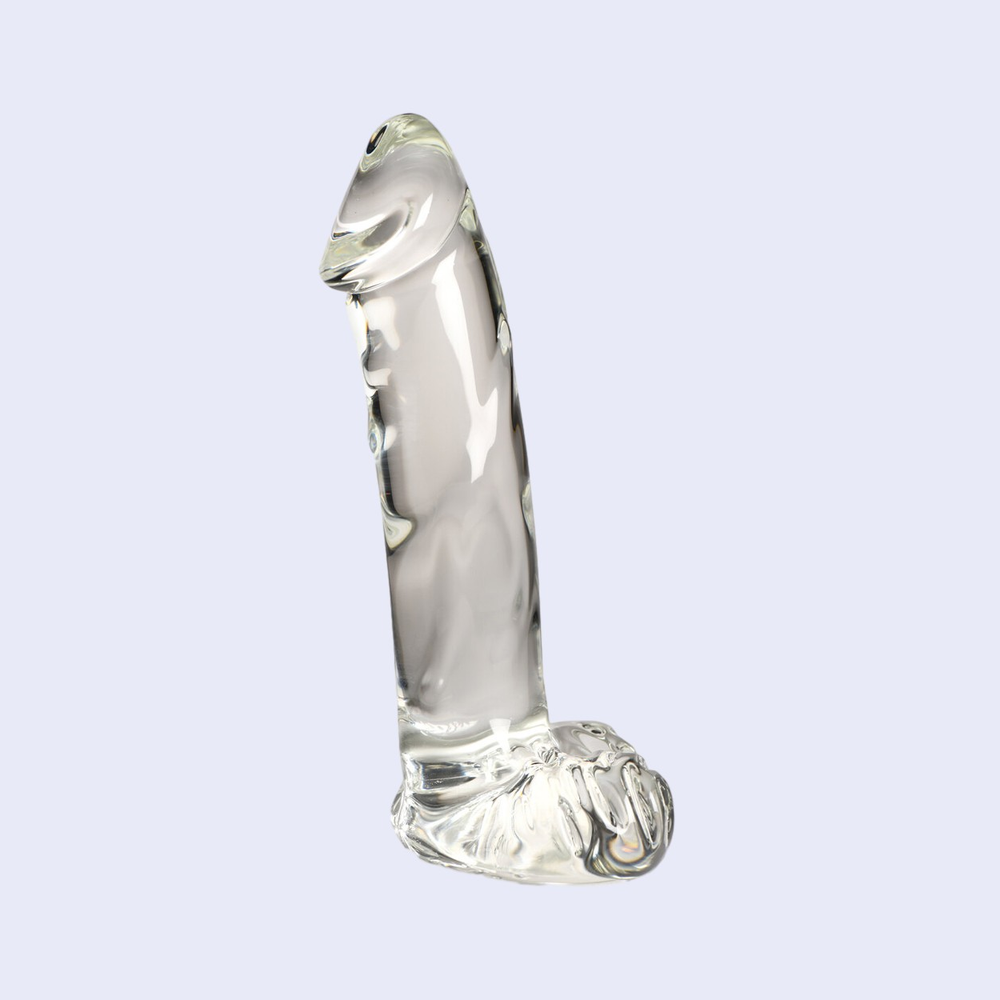 CURVE NOVELTIES Pleasure Crystals 7.1 Inch Glass Dildo