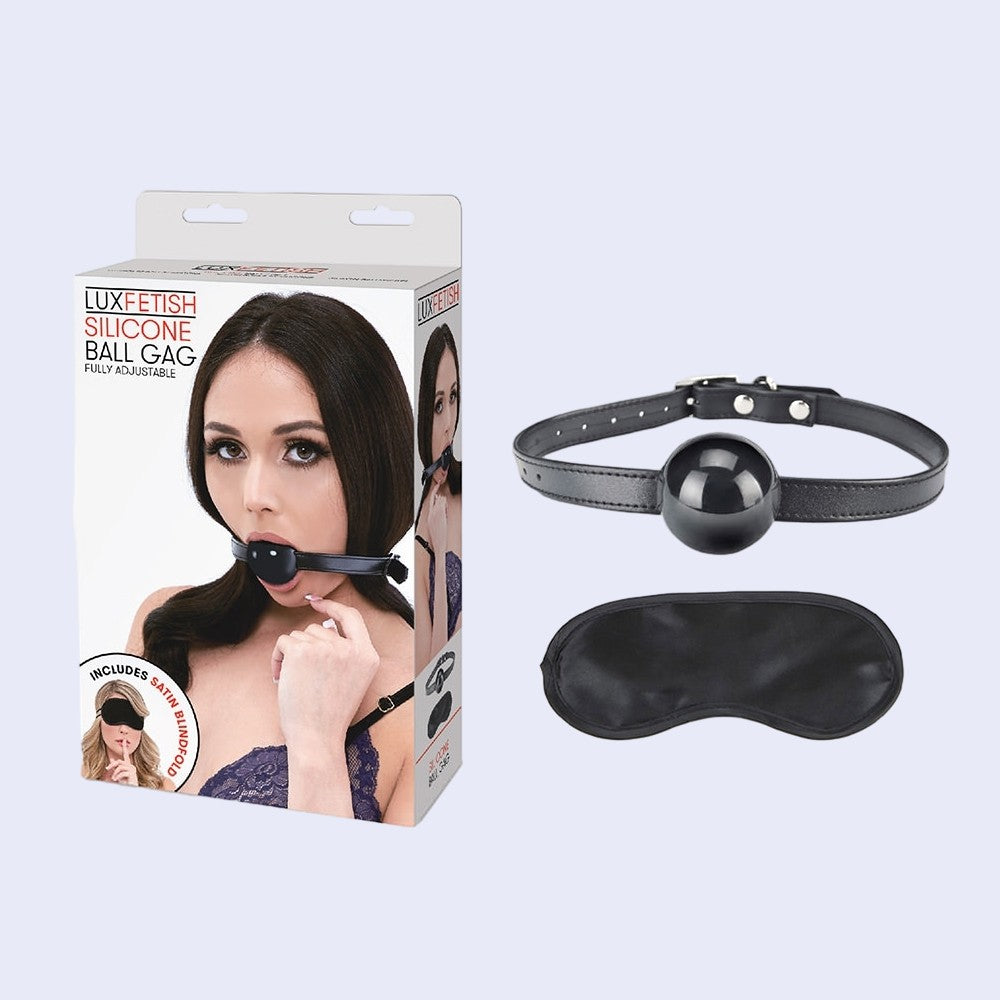 LUX FETISH Silicone Ball Gag