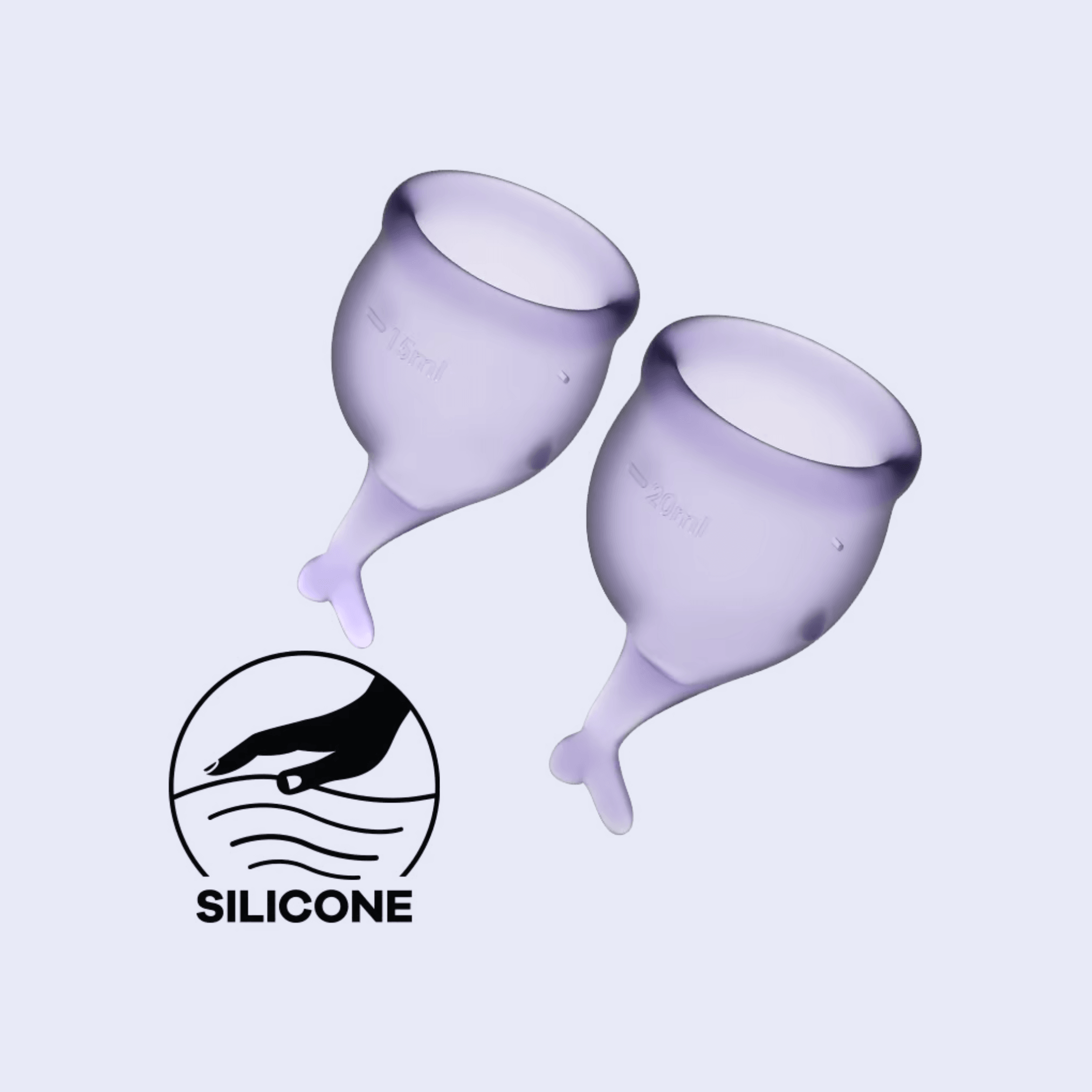 Satisfyer Menstrual Cups - Feel Secure