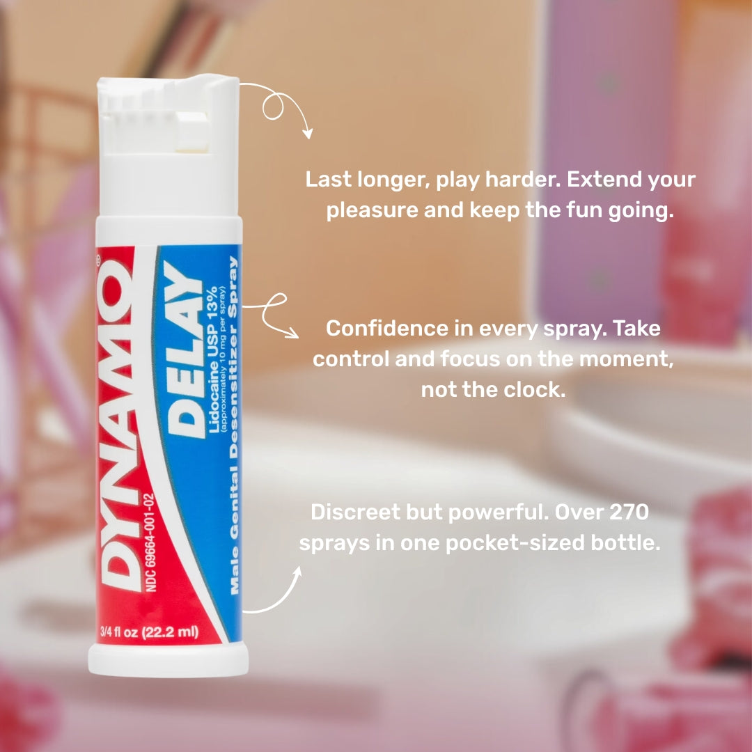 SCREAMING O Dynamo Delay Spray: Longer Lasting Pleasure