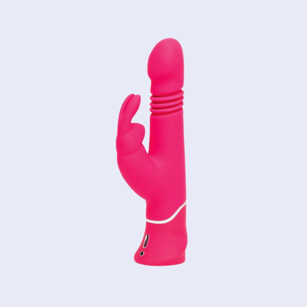 Happy Rabbit Realistic Thrusting Vibrator