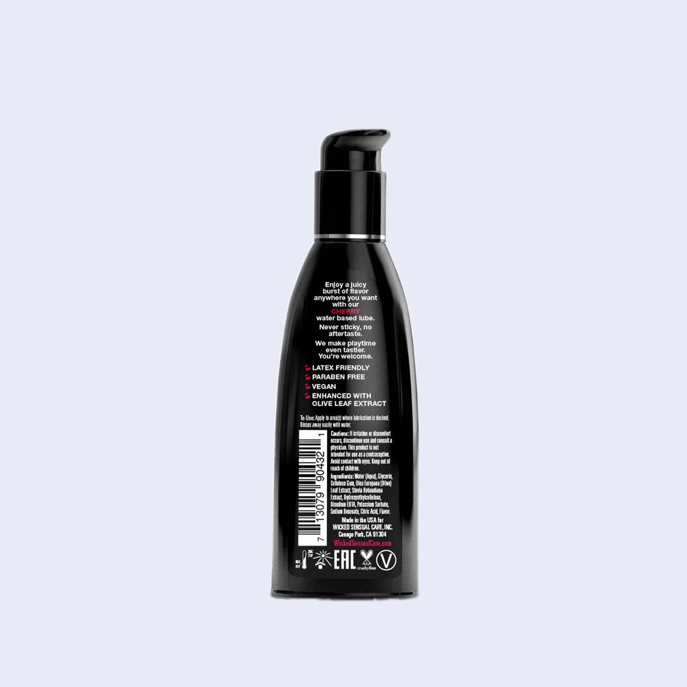 Wicked Aqua Cherry Lubricant 2 Oz.