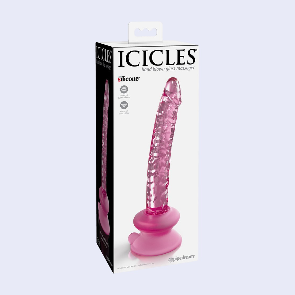 Icicles No. 86 7.5 Inch Glass Wand