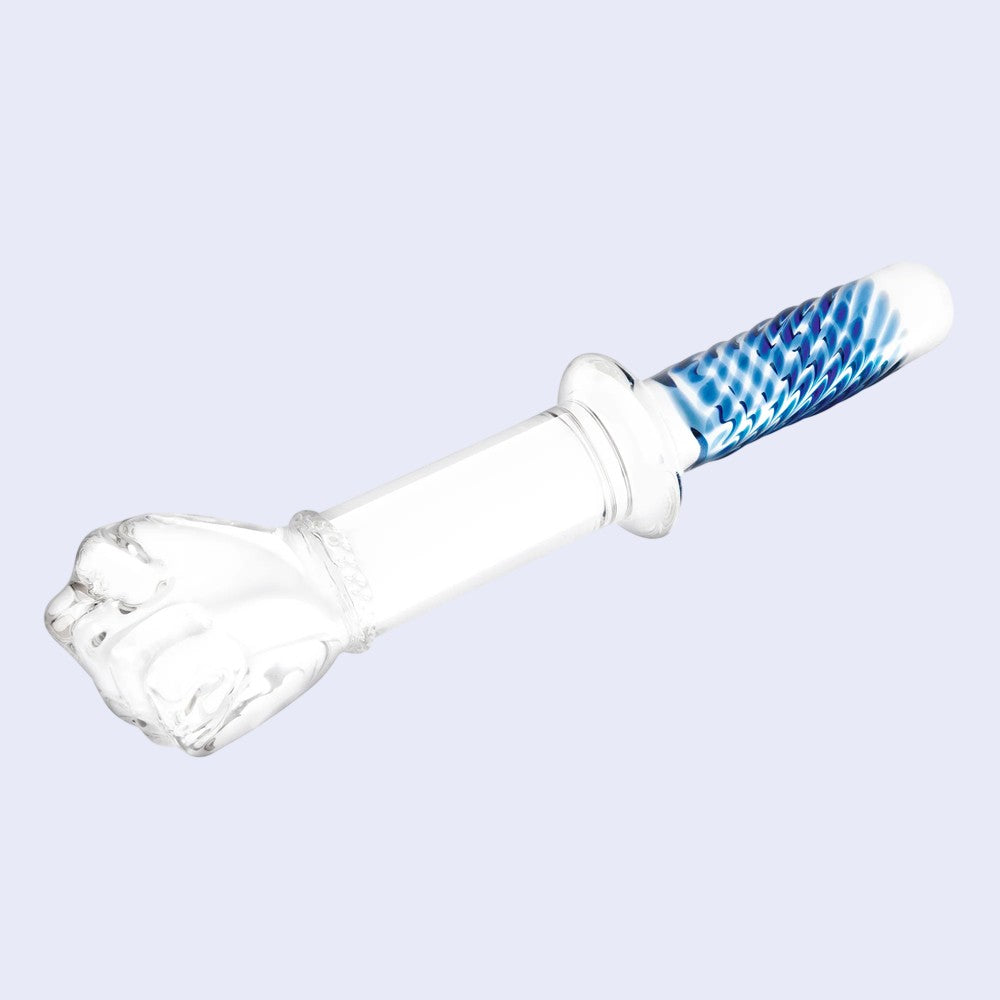 GLAS 11 Inch Glass Fist Dildo