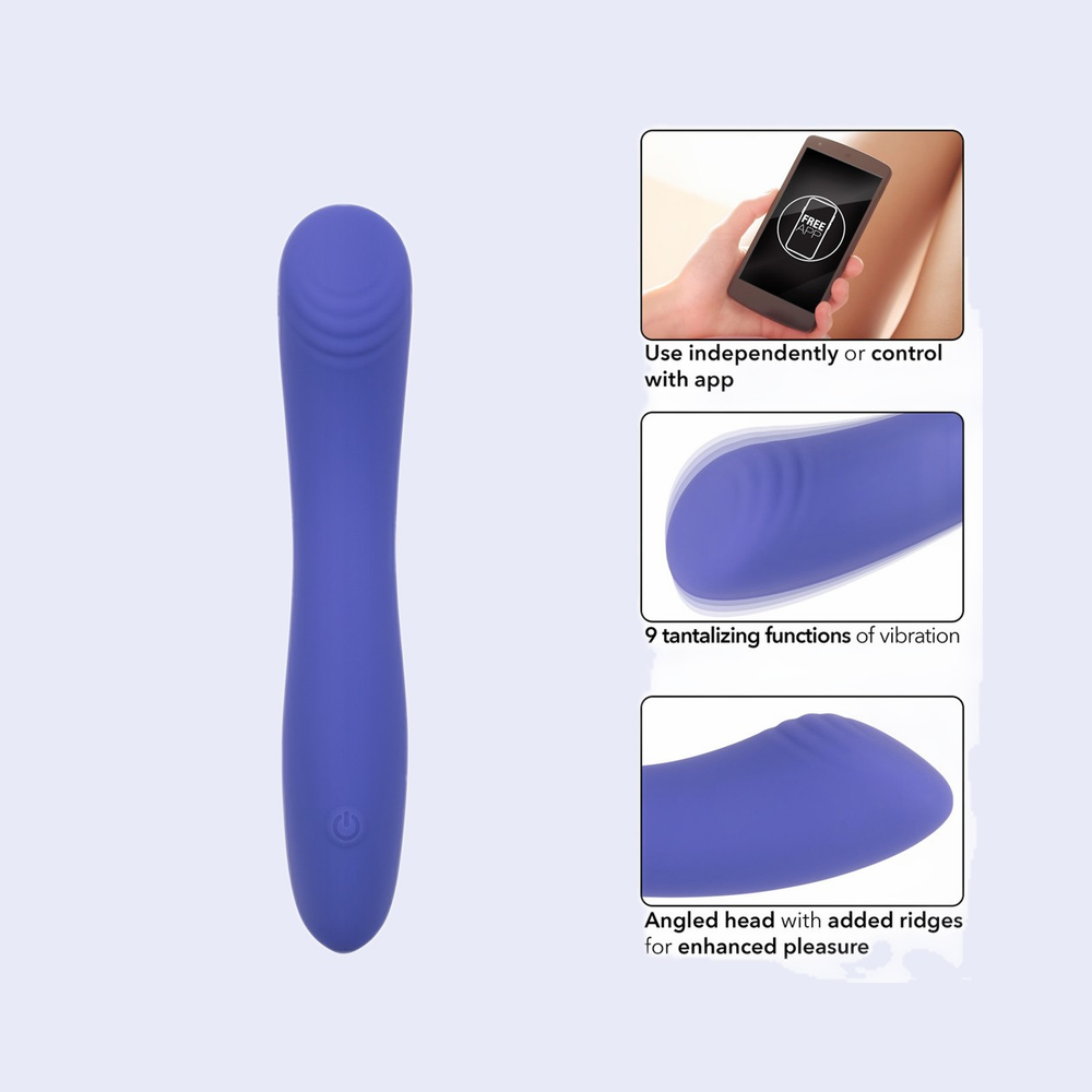 CalExotics Connect Contoured "G" App Controlled Vibrator