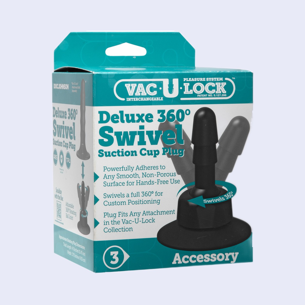 Vac-U-Lock Swivel Suction Cup Plug