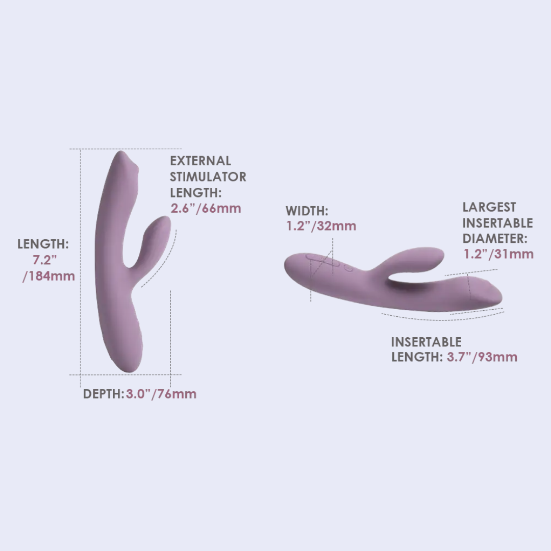 Vibrador Doble Estimulación Trysta NEO