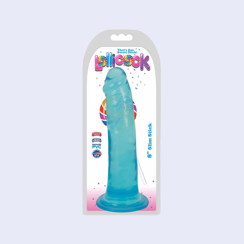 Lollicock 8" Slim Stick Dildo