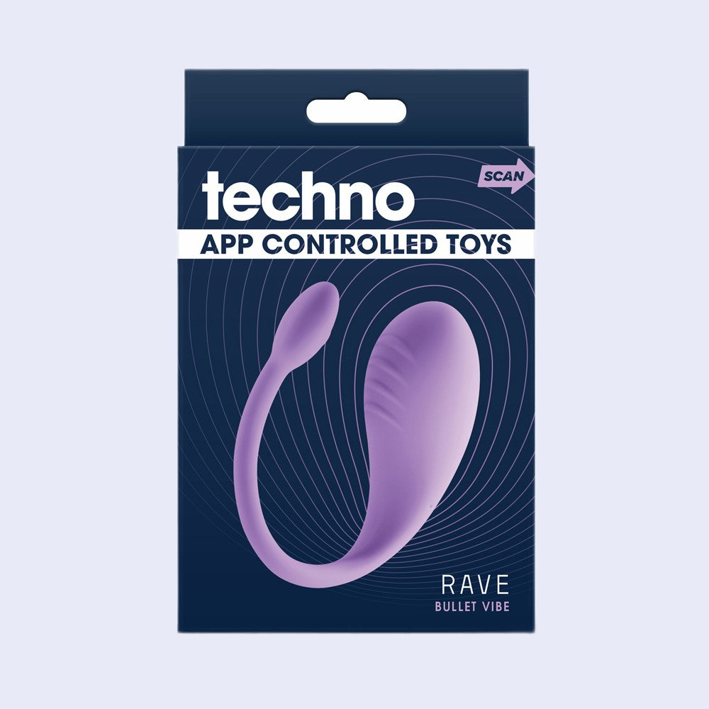 Techno Rave Lavender Vibrator
