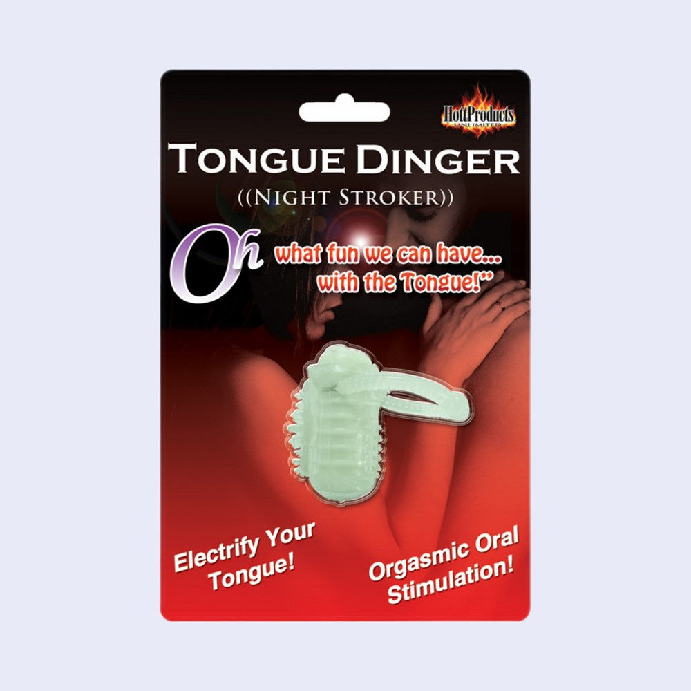 Glow In The Dark Tongue Dinger Vibrator