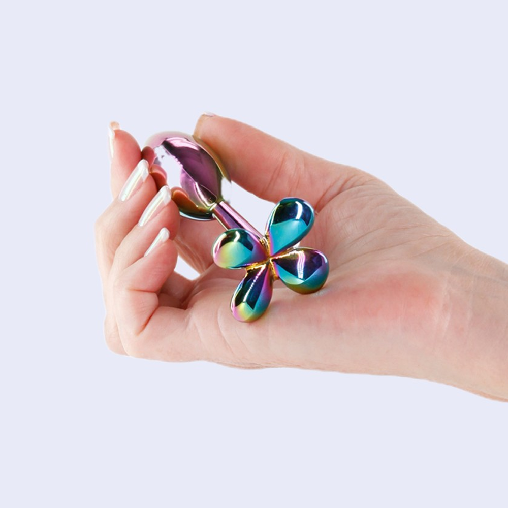 Rear Assets Clover Multicolor Anal Plug