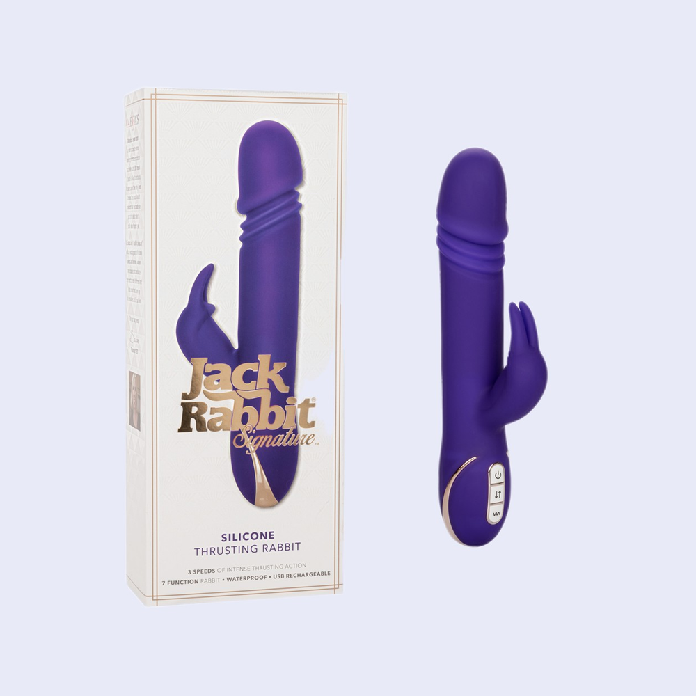 Jack Rabbit Signature Silicone Thrusting Rabbit