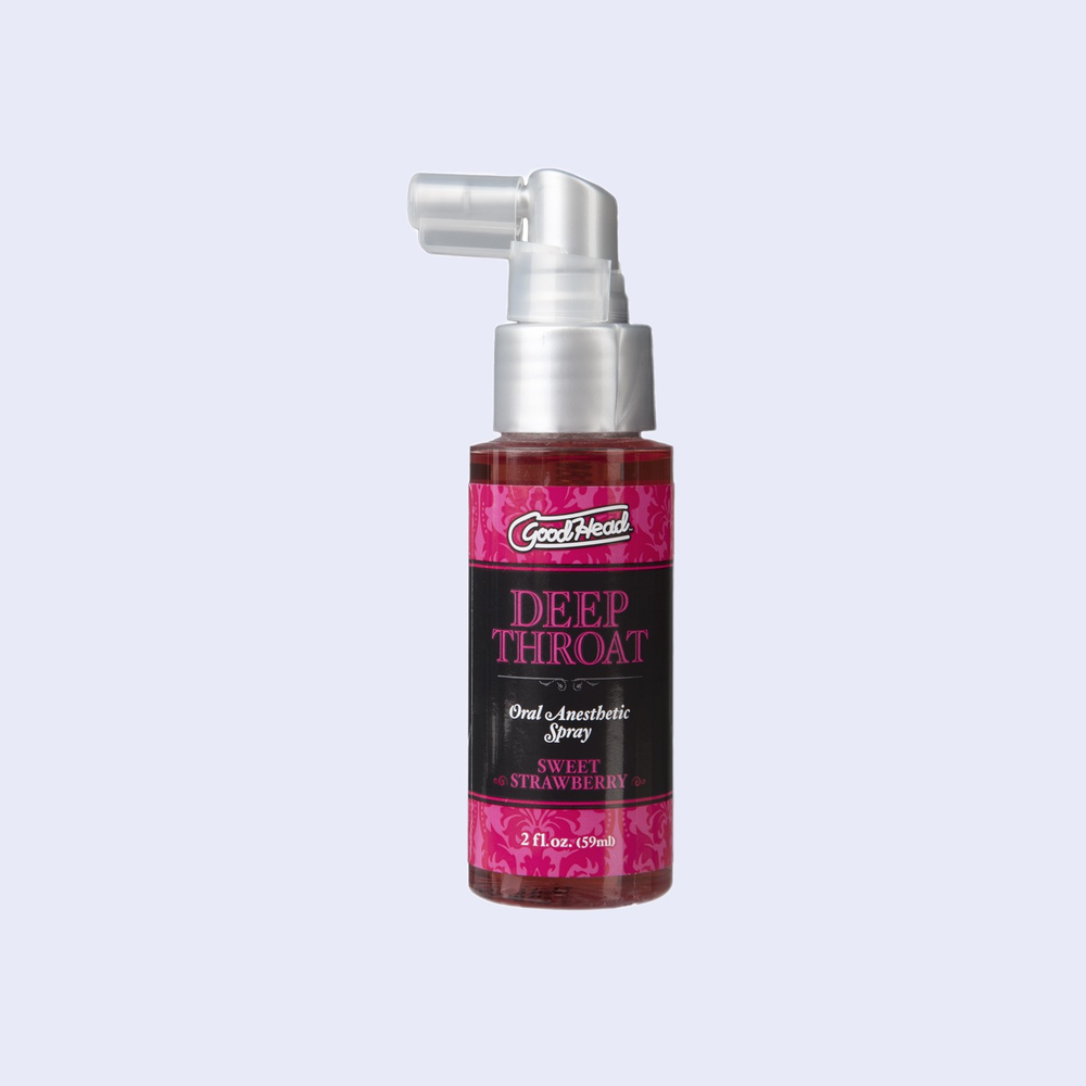 Goodhead Deep Throat Spray Sweet Strawberry