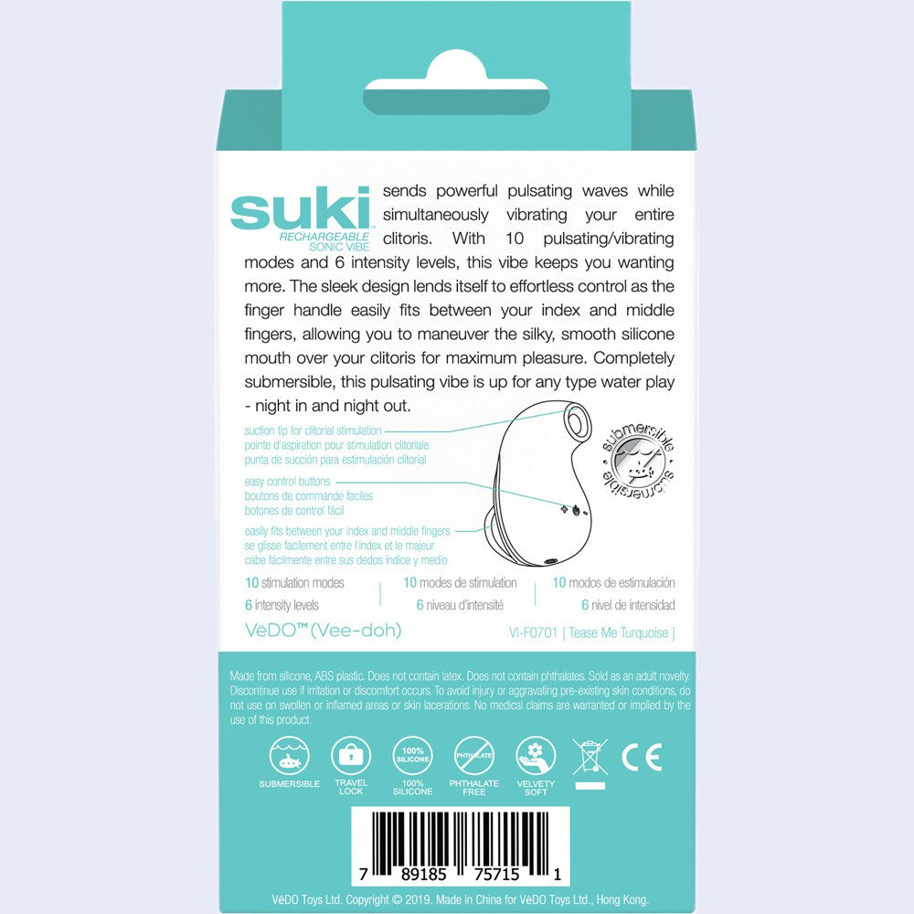 Suki Rechargeable Sonic Vibe