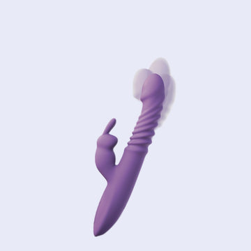 Fantasy For Her Thrusting Silicone Rabbit Vibrator