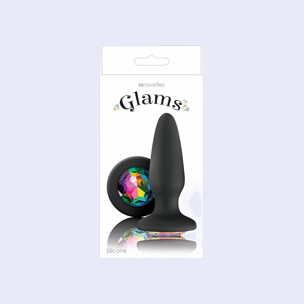 Glams Rainbow Gem Butt Plug