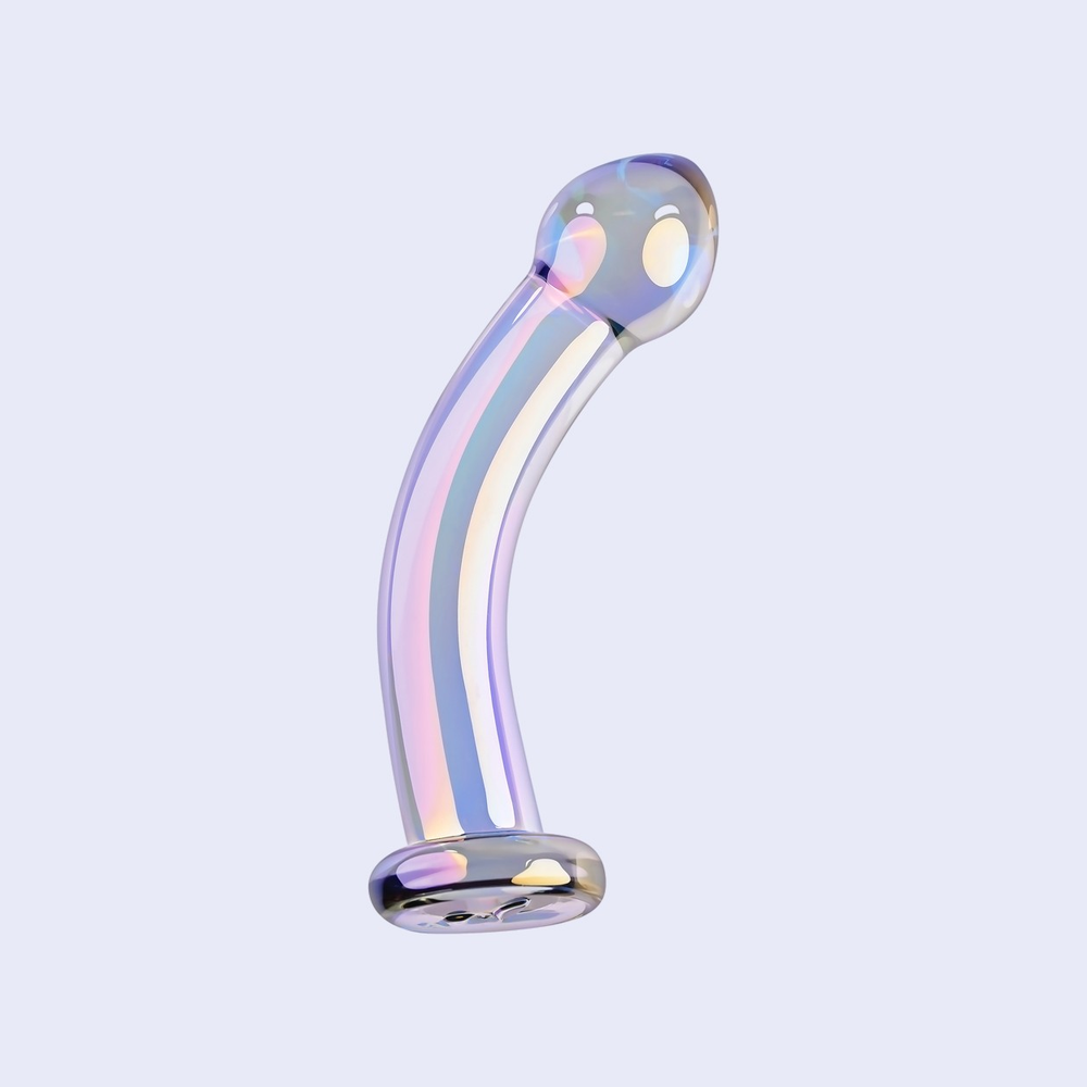 PLAYBOY Jewels King 6.43 Inch Glass Dildo