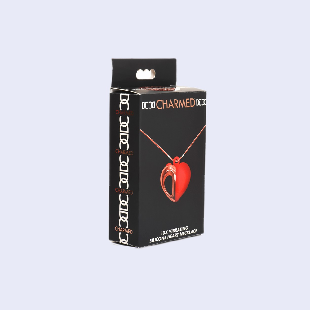 Charmed 10X Vibrating Heart Necklace