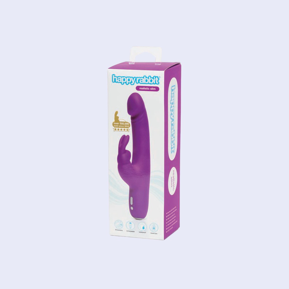 Happy Rabbit Slimline Realistic Vibrator