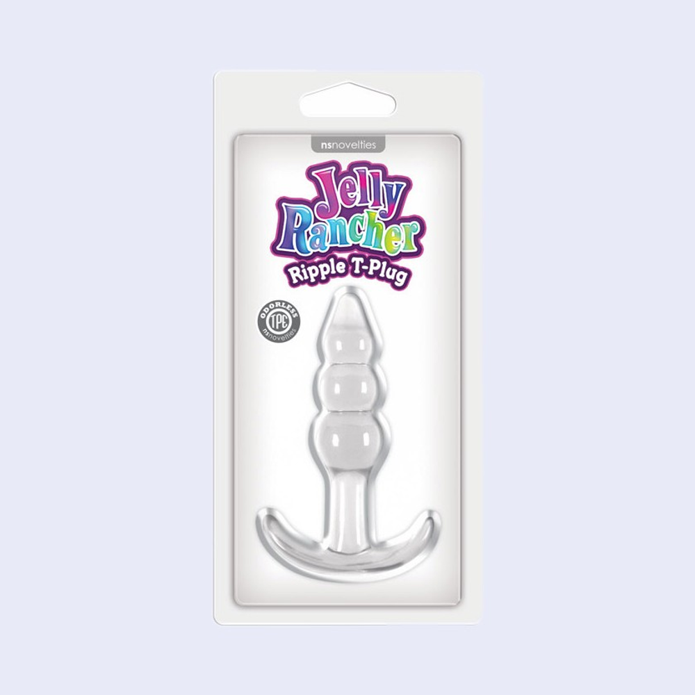 Jelly Rancher T-Plug Ripple Clear