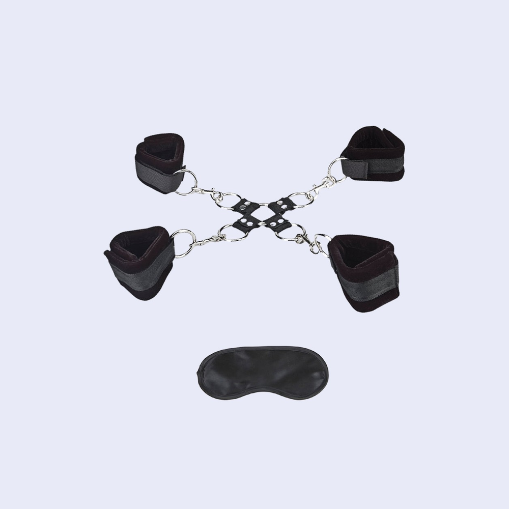 LUX FETISH 5Pc Hogtie Restraint Set