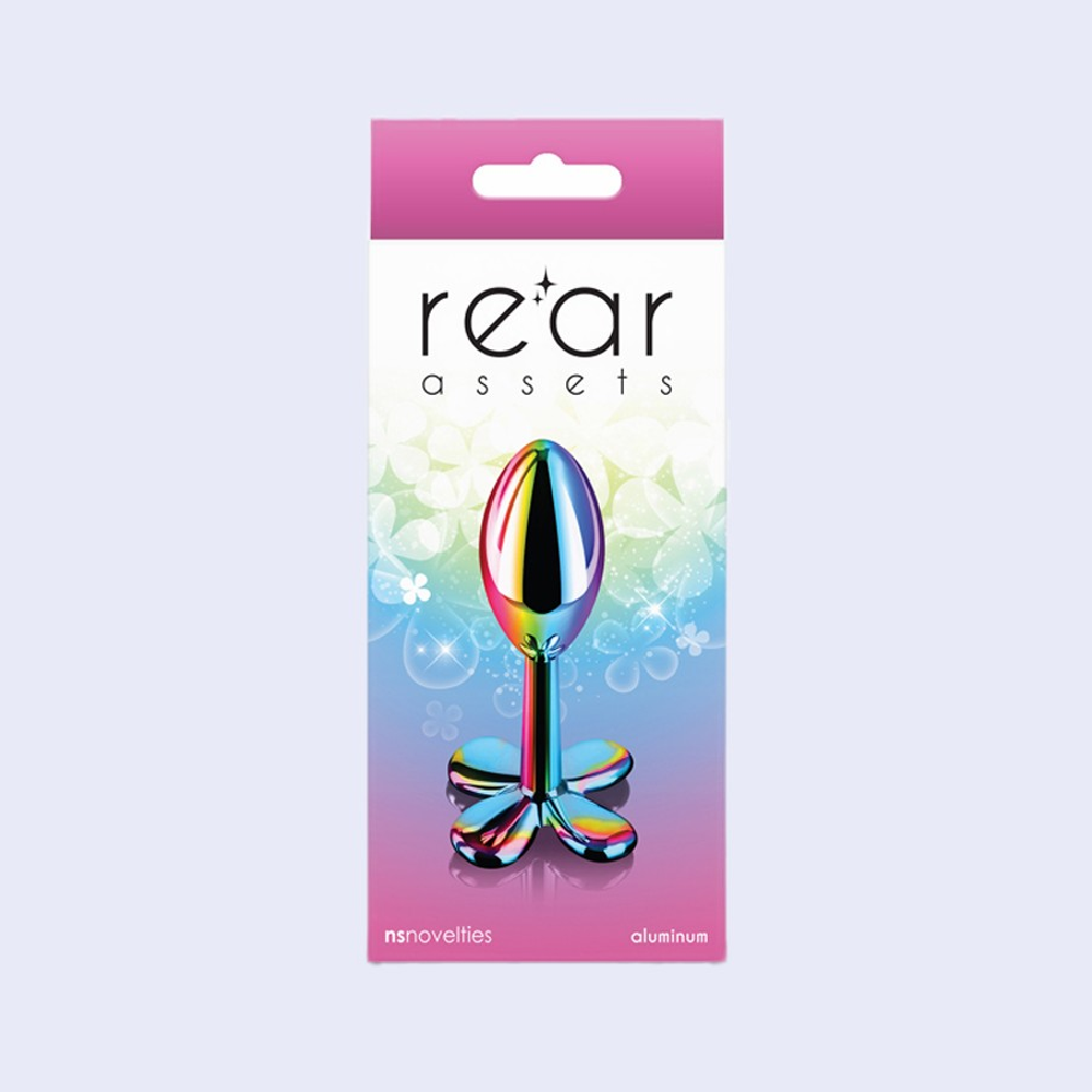 Rear Assets Clover Multicolor Anal Plug