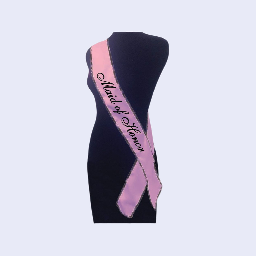 Maid Of Honor Sash - Bachelorette Party Accessory