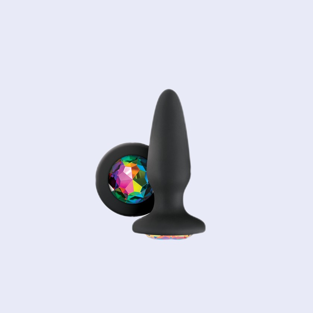 Glams Rainbow Gem Butt Plug
