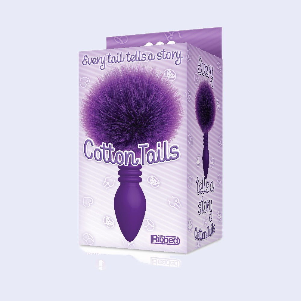 9's Cottontails Silicone Bunny Tail Butt Plug