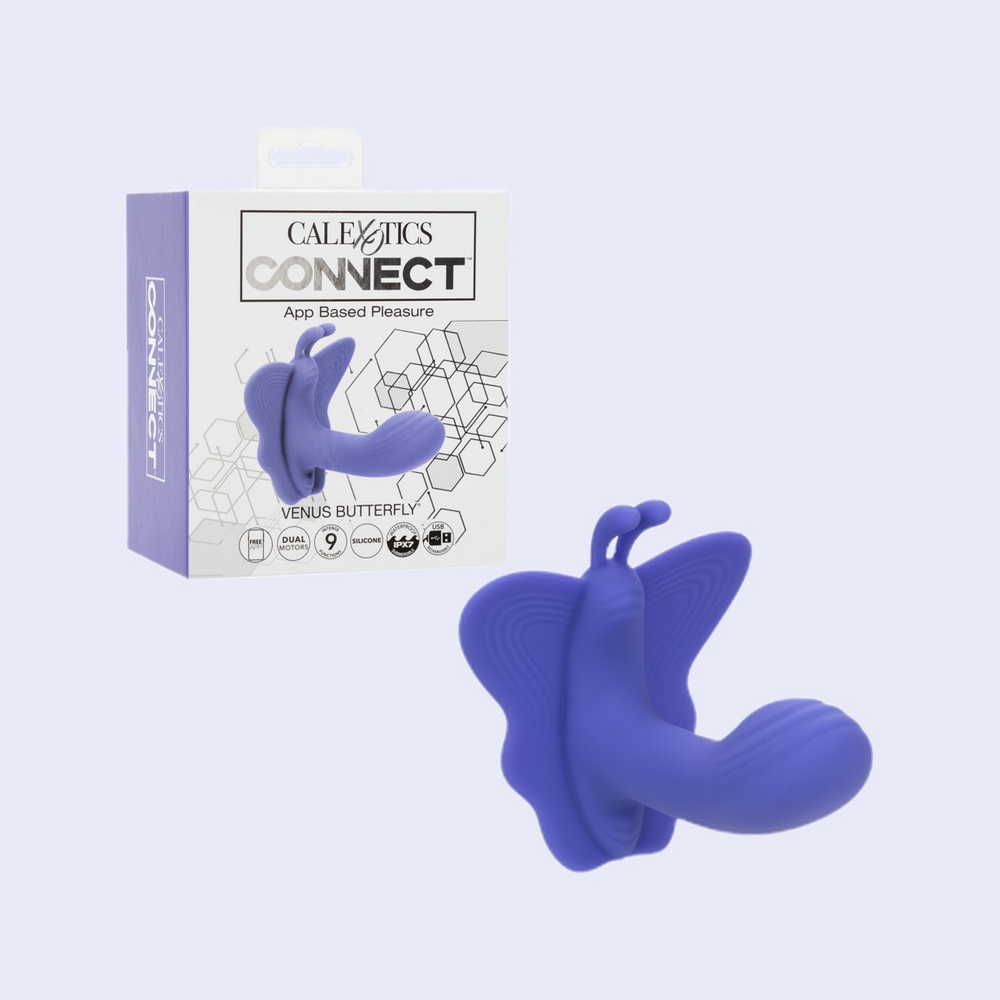 CalExotics Connect Venus Butterfly Dual Motor Stimulator