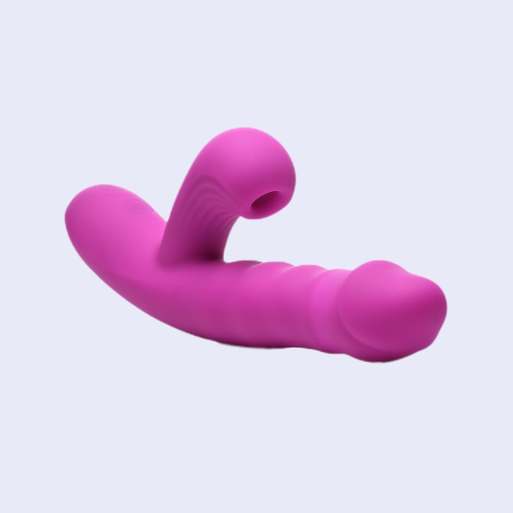 Thrusting & Sucking Rabbit Vibrator