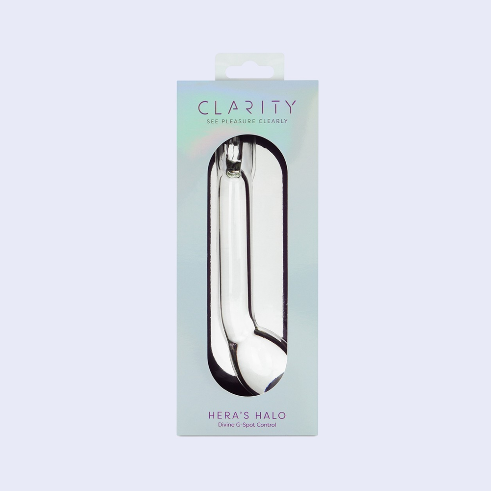 Clarity Glass Hera's Halo 6 Inch Dildo