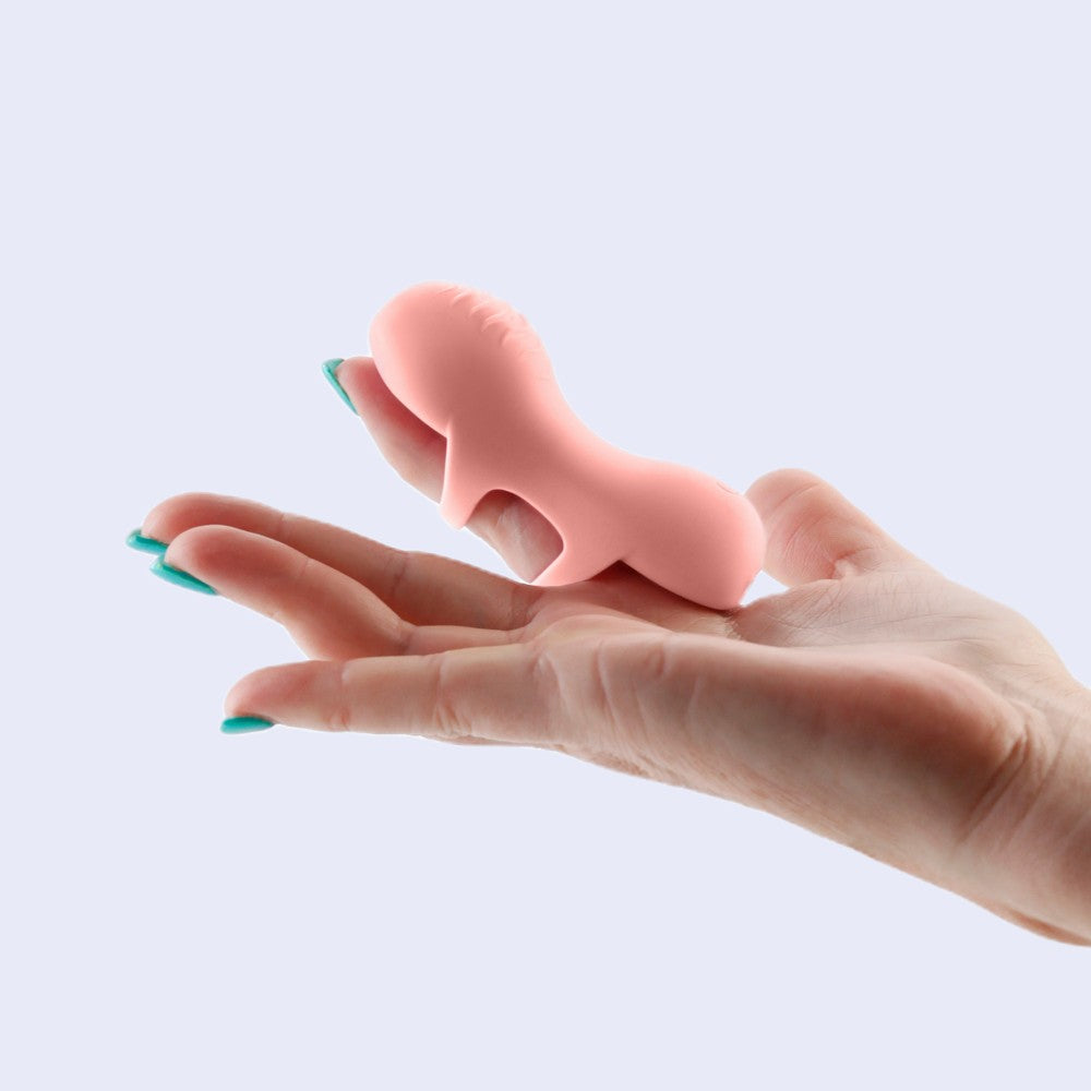 Desire Fingerella Peach Finger Massager
