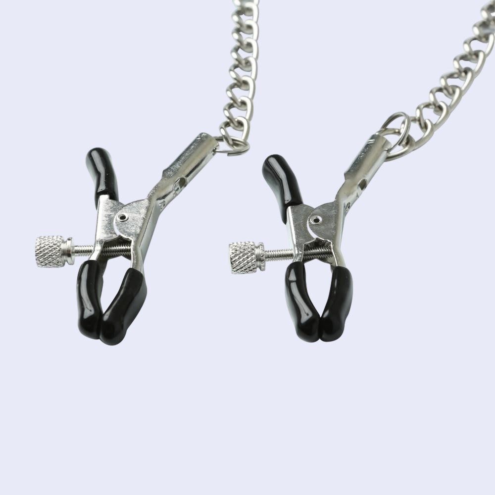 SPORTSHEETS S&M Chained Nipple Clamps