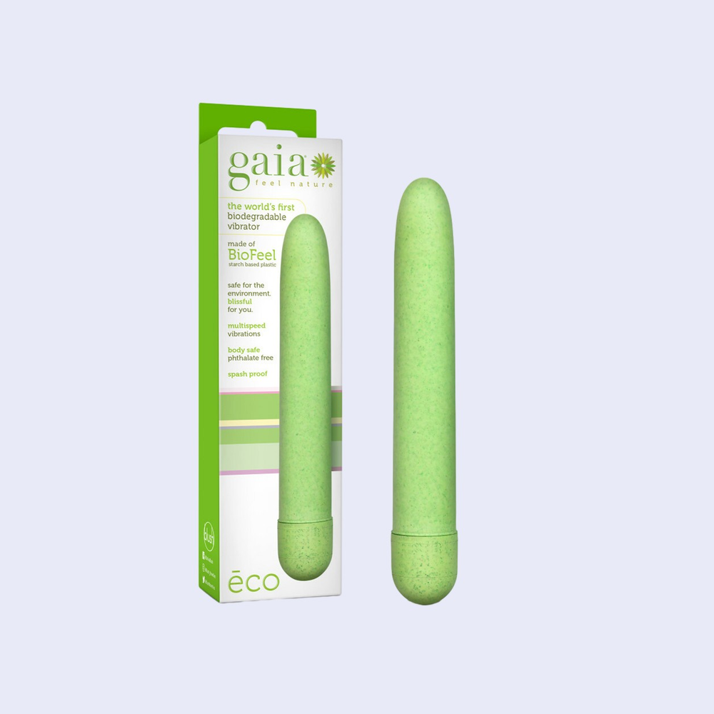 Gaia Eco Green Mini Vibrator