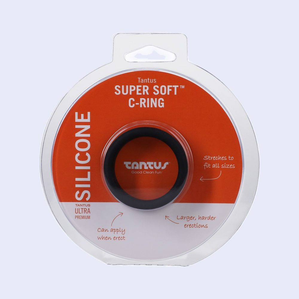 Soft C-Ring Onyx Cock Ring