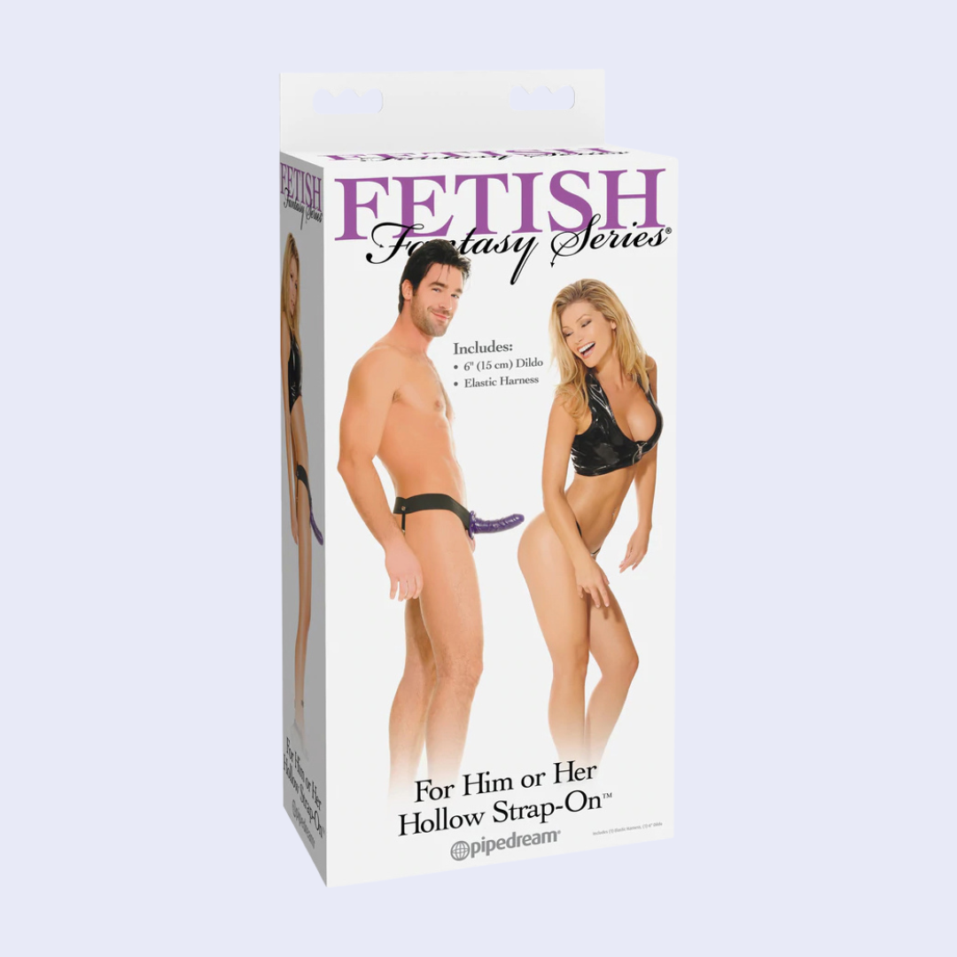 Fetish Fantasy Hollow Strap-On 6 Inch