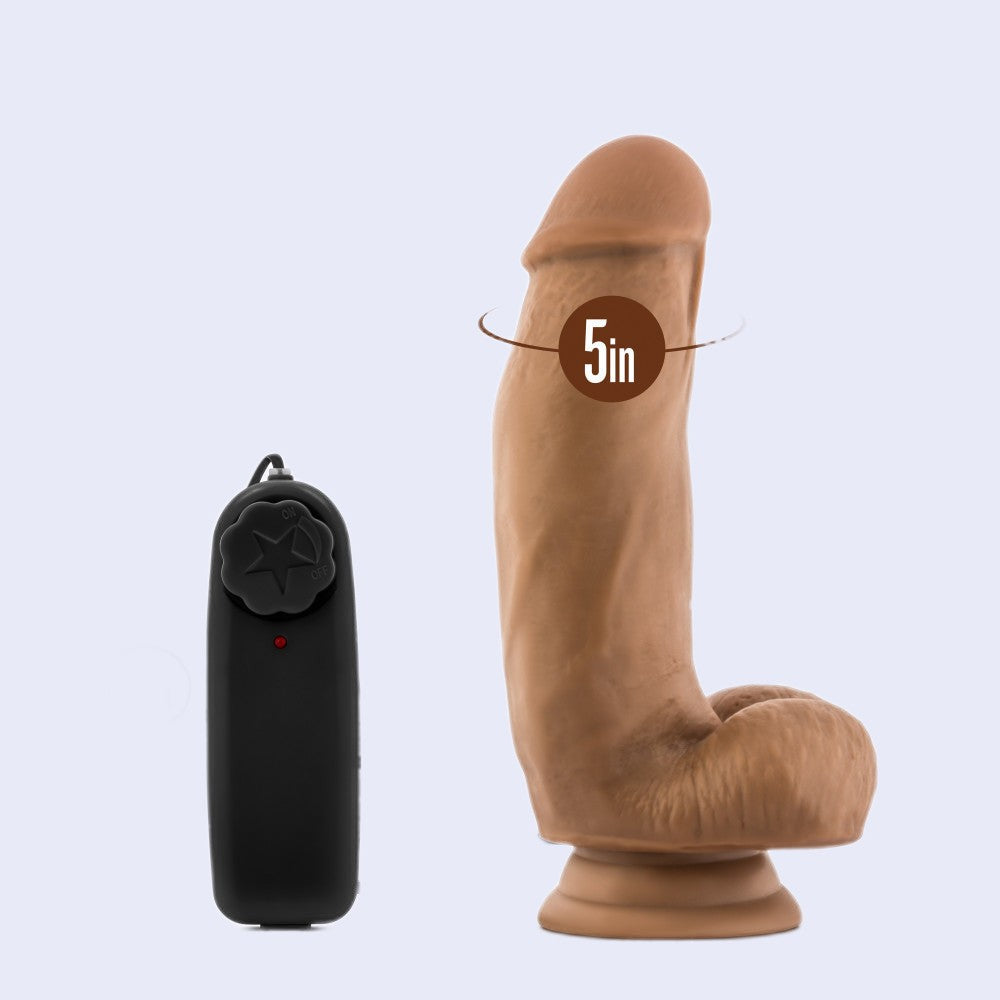 Coverboy MMA Fighter 7 Inch Vibrating Realistic Cock