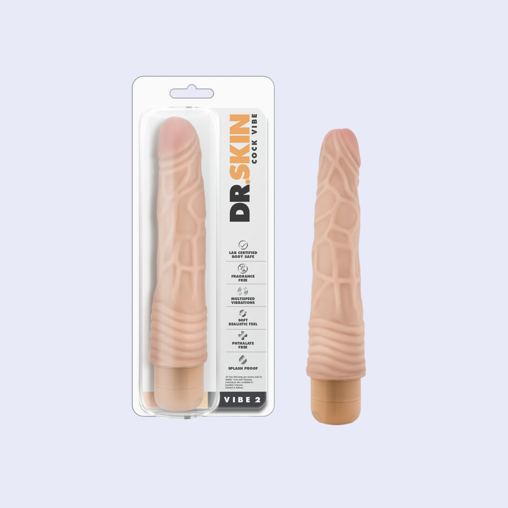 Dr. Skin Cock Vibe 9 Inch Vibrator