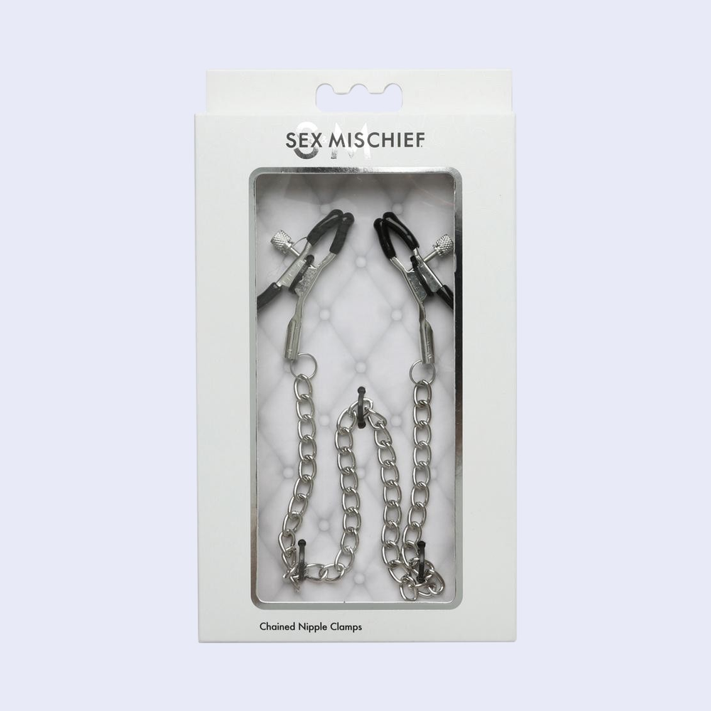 SPORTSHEETS S&M Chained Nipple Clamps