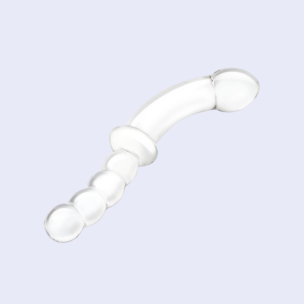 GLAS 12.5 Inch Double-Ended Glass Dildo