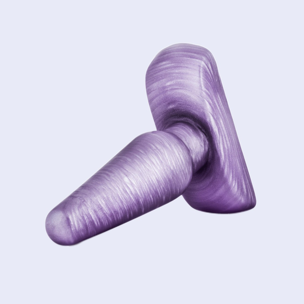 Small Cosmic Plug Purple 4.25" Anal Plug