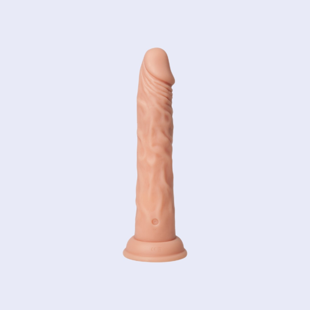 Thruster Shaft Cream 5 Inch Thrusting Dildo