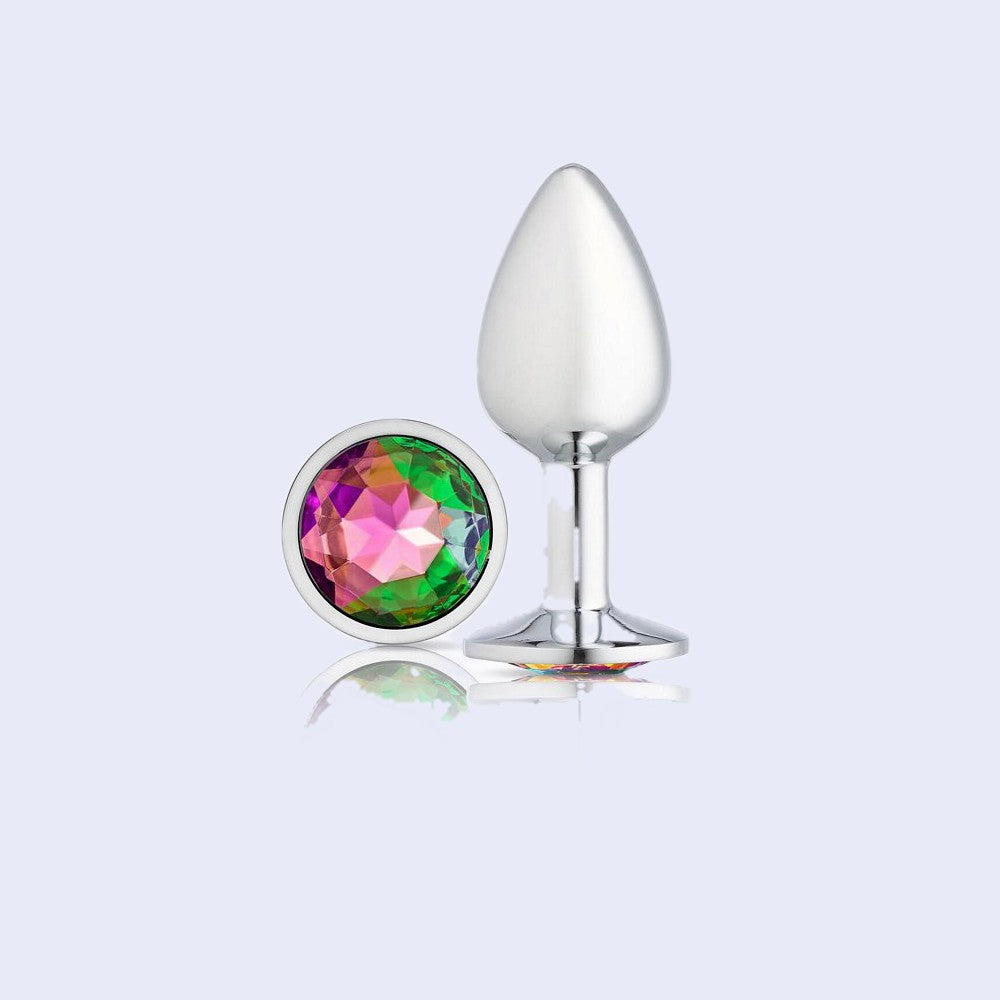 Cloud 9 Silver Chromed Anal Plug Medium