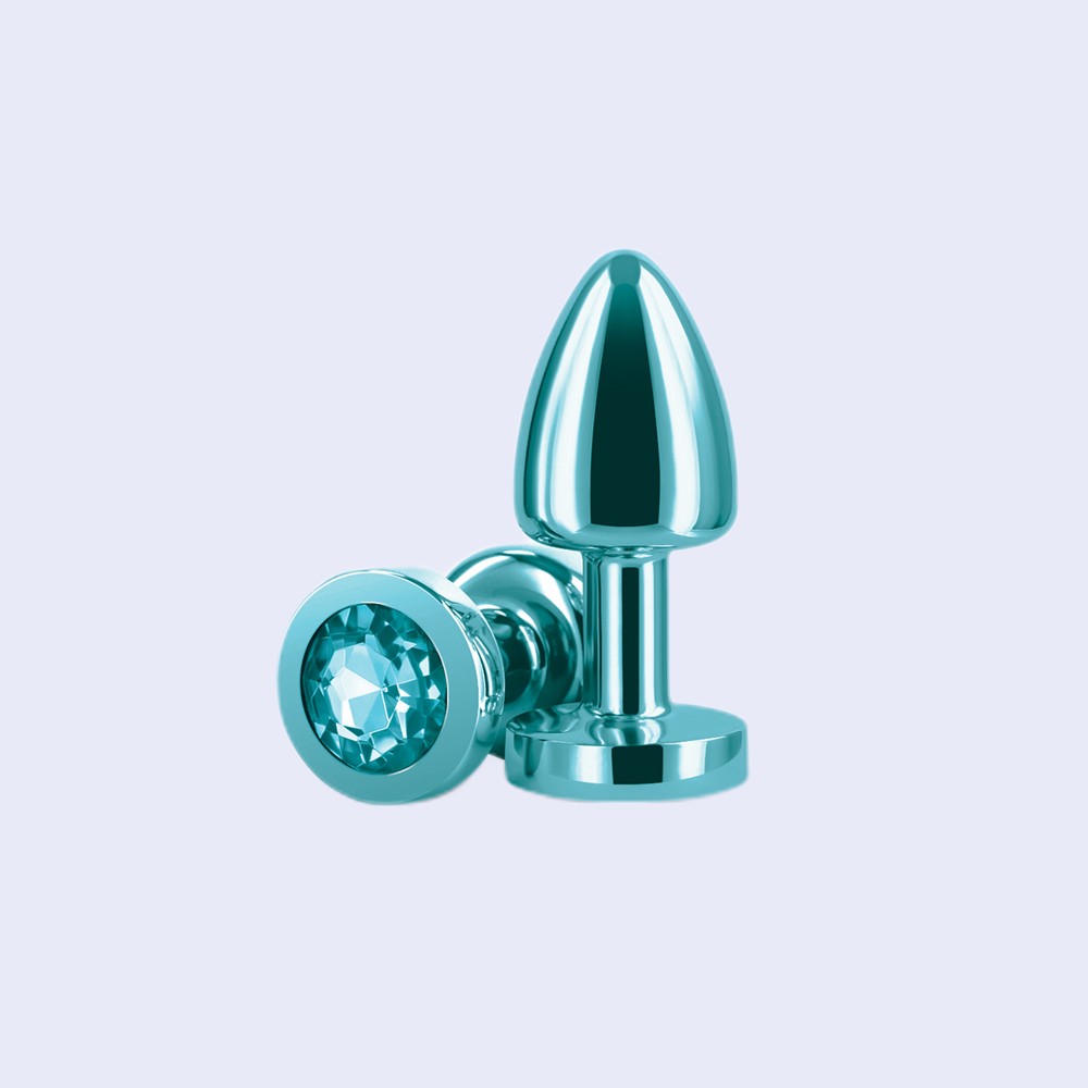 Rear Assets Petite Teal Metal Plug