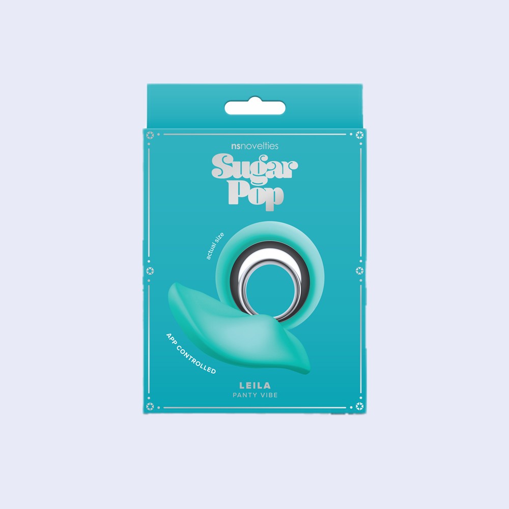 Sugar Pop Leila Teal Panty Vibrator